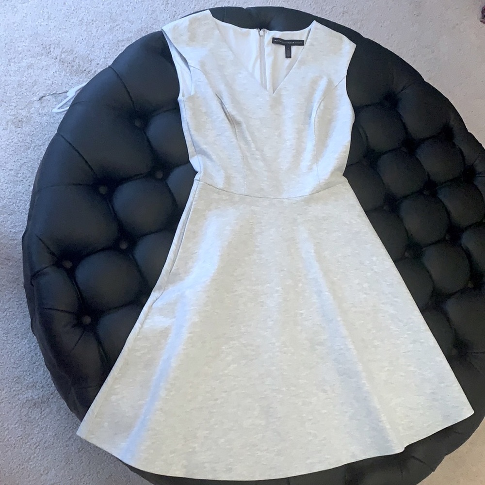 White House Black Market Ponte fit and flare dress